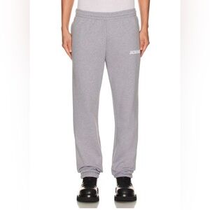 Jacquemus Le Jogging Gray Men's Pants Size small